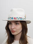 Шляпа STETSON арт. 2528027 TRAVELLER VITAFELT (белый)